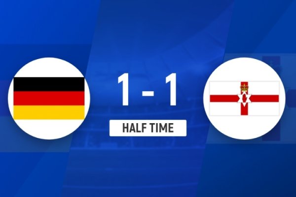 Halftime - Đức tạm thời 1-1 Bắ